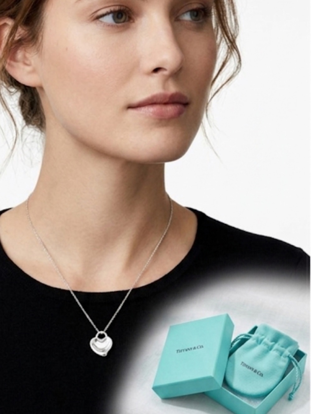 Tiffany & Co. Elsa Peretti Full Heart pendant in sterling silver👝